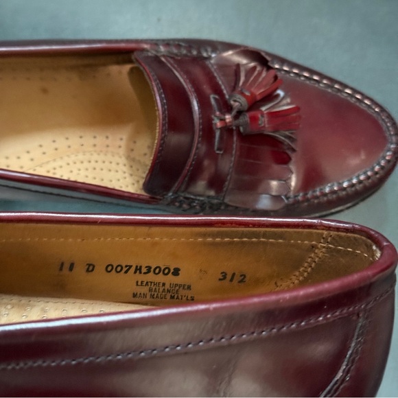 G.H. Bass Weejuns Layton Kiltie Tassel Loafers Men's 11 Preppy Ivy League Staple - Picture 4 of 7